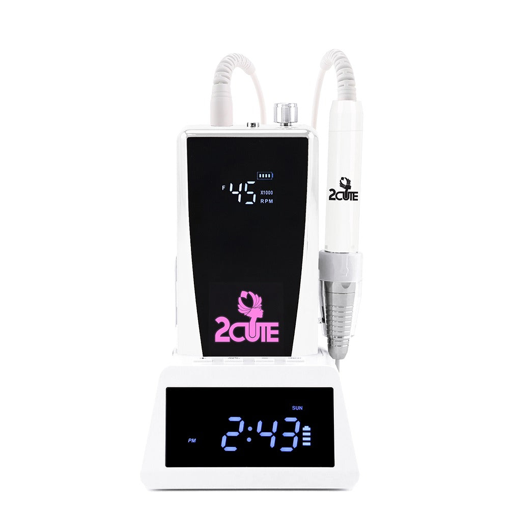 Portable 45K RPM E-File Nail Drill Machine
