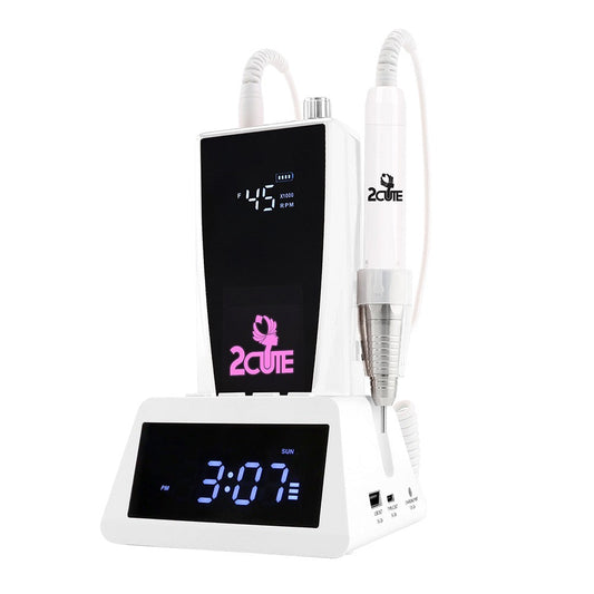 Portable 45K RPM E-File Nail Drill Machine