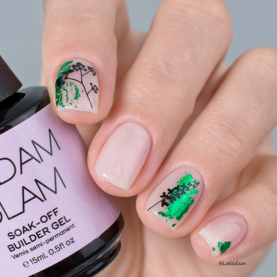 MADAM GLAM - Builder Sheer Pink - LIGHT PINK GEL NAIL POLISH