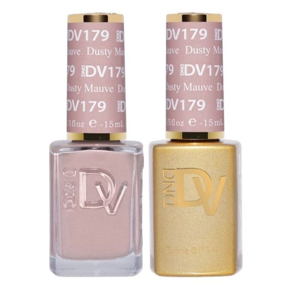 DND DIVA Dusty Mauve #179 DUSTY ROSE NAIL POLISH