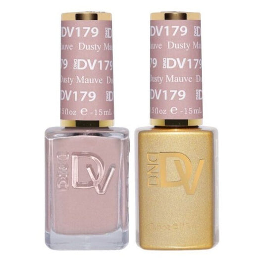 DND DIVA Dusty Mauve #179 DUSTY ROSE NAIL POLISH