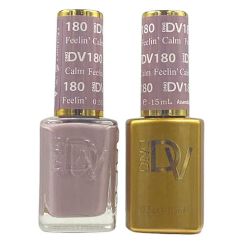 DND DIVA Feelin’ Calm #180 MAUVE NAIL POLISH