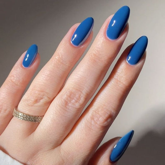 DND DIVA Blue Lagoon #246 DEEP BLUE NAIL POLISH
