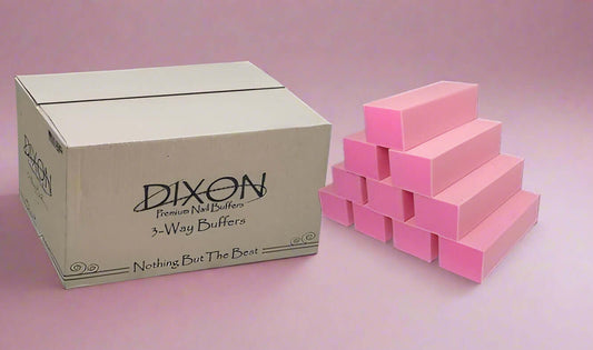 Dixon Buffer Case Pink White 100|180 - 500 per CS