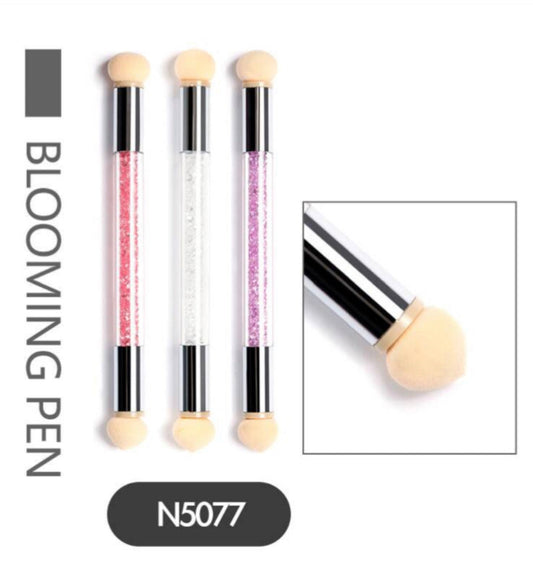Double-Ended Sponge Blooming Nail Art Pen – Ombre & Marble Tool