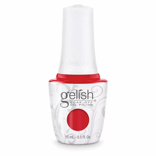 FIRE CRACKER by Gelish - Neon Red Gel Nail Polish