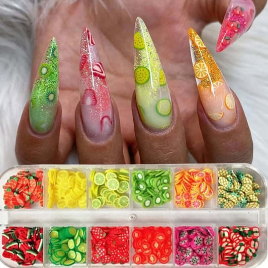 Fruit Nail Art Sequins