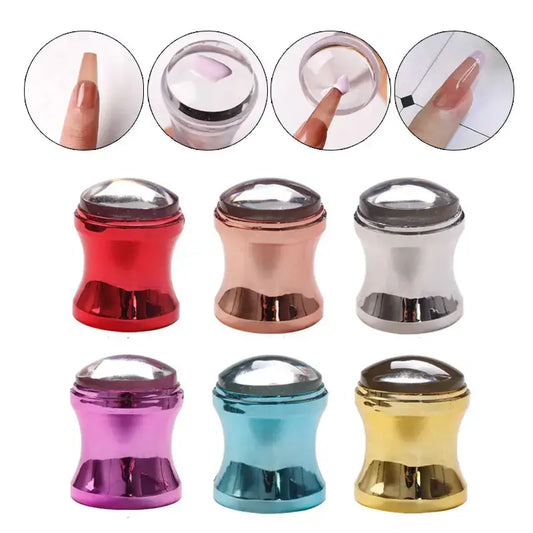 Silicone Nail Art Stamp Stamping Kit