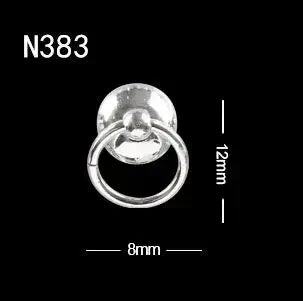 Punk Ox Nose Nail Charms – Manicure Stud Rings