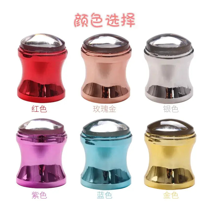 Silicone Nail Art Stamp Stamping Kit