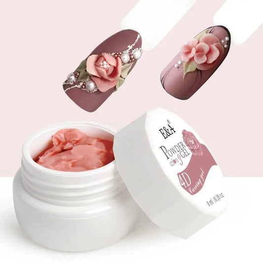 Carving Gel Nail Polish – 3D UV Gel for Nail Art Sculpture