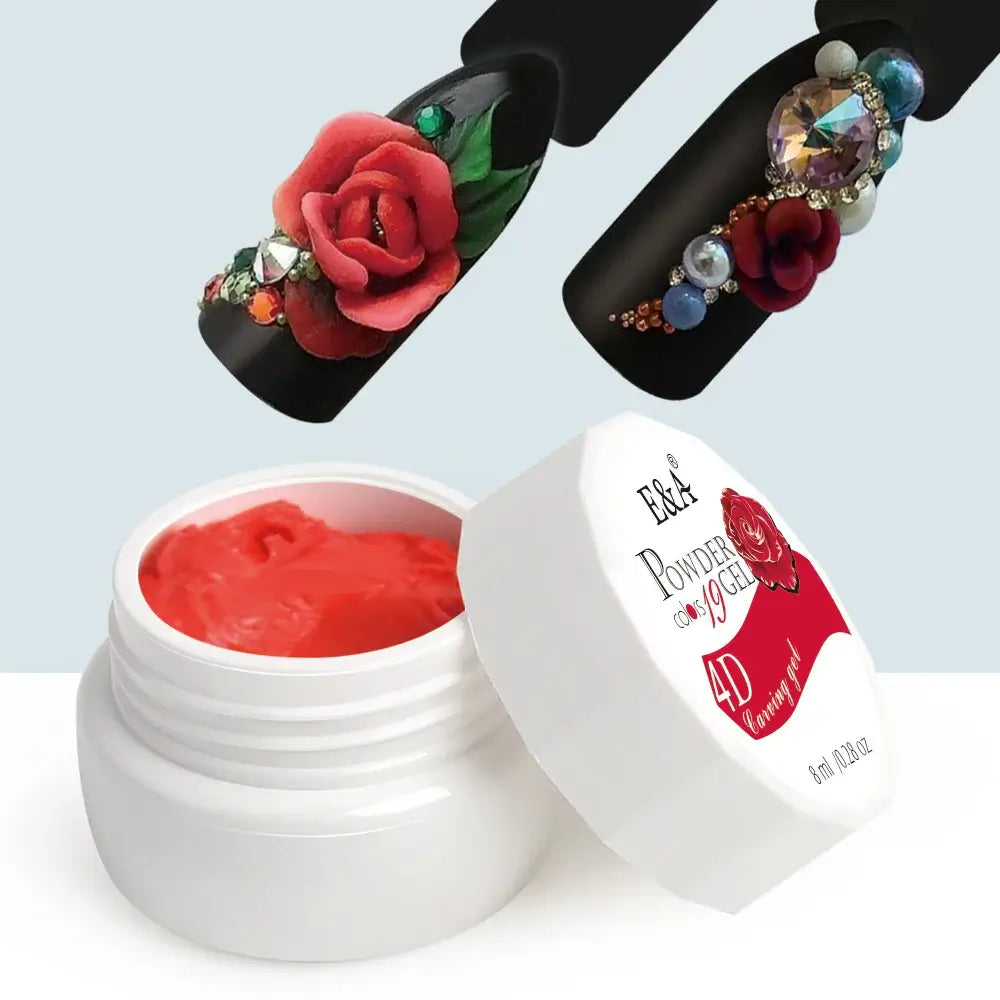 Carving Gel Nail Polish – 3D UV Gel for Nail Art Sculpture