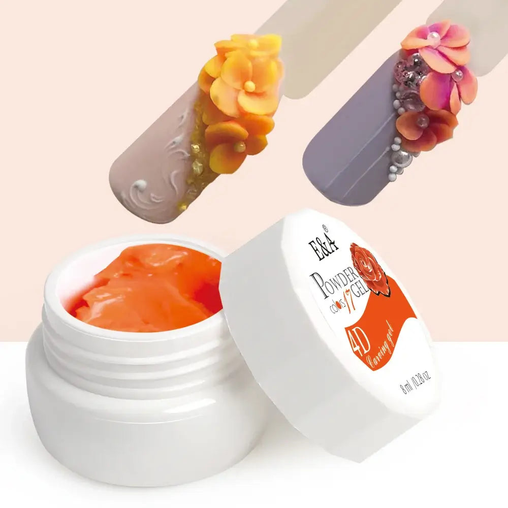 Carving Gel Nail Polish – 3D UV Gel for Nail Art Sculpture