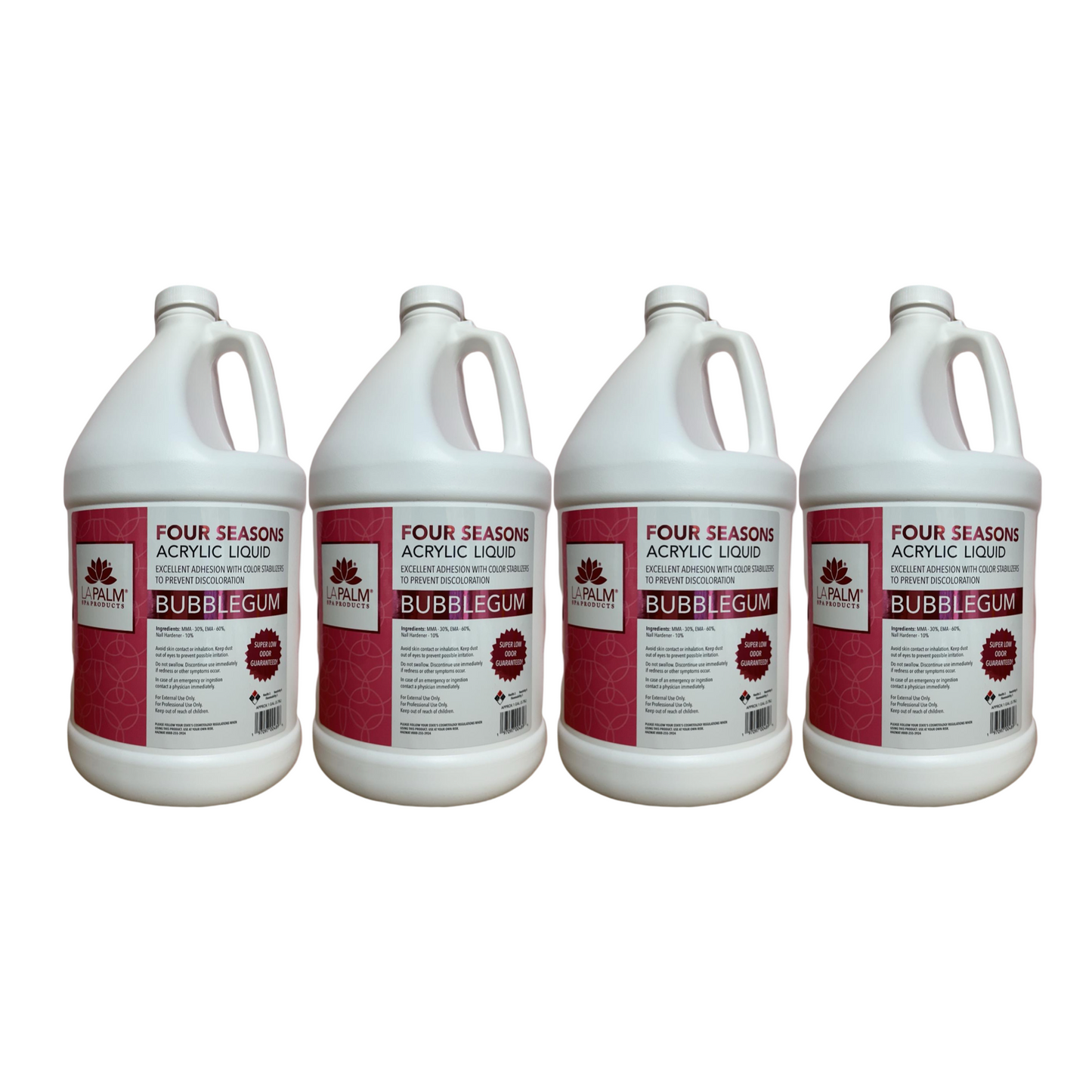 4 SEASONS - Case Liquid Bubblegum Monomer 4 Seasons - (4 x 128)