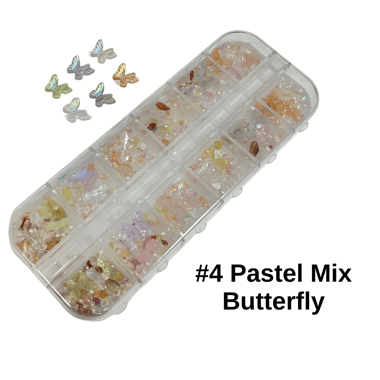 3D Butterfly Charms for Nails