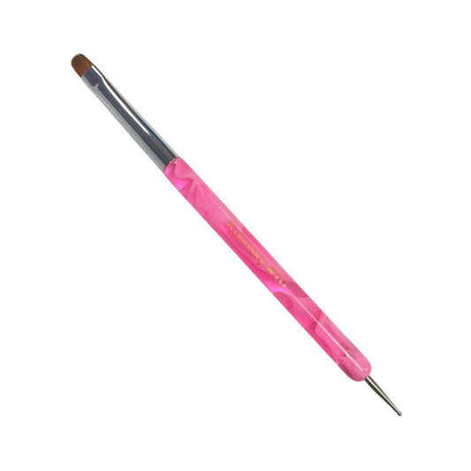 Kolinsky French brush 10 with dotting tool
