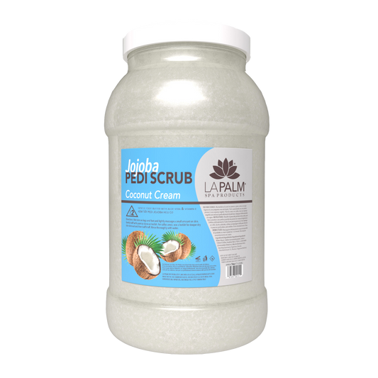 Jojoba Pedi Scrub 128oz - Coconut Cream