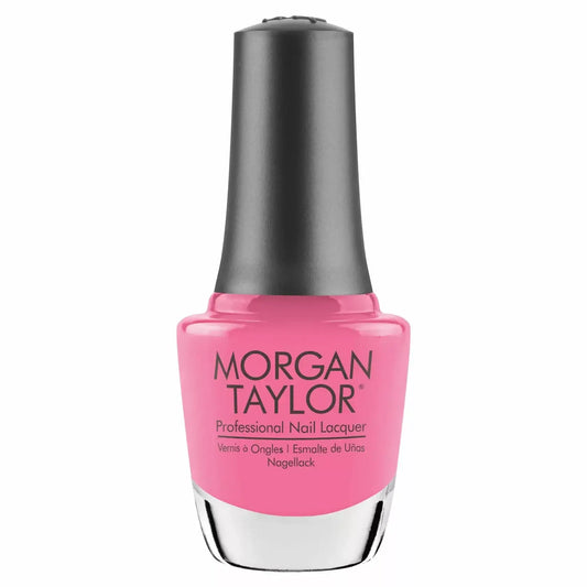 MORGAN TAYLOR NAIL POLISH  - MAKE YOU BLINK PINK