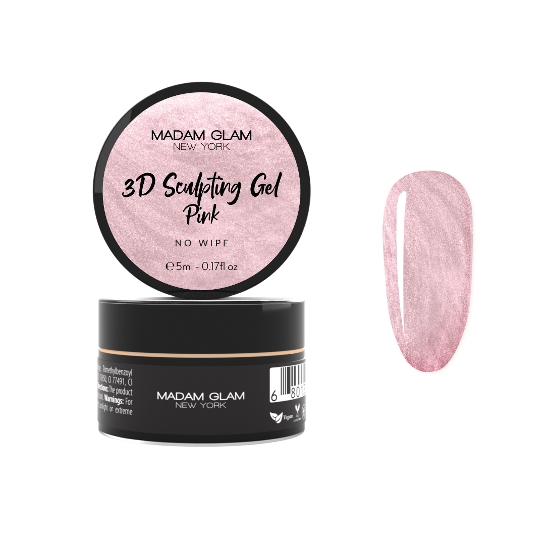 MADAM GLAM - 3D Sculpting Gel - SHIMMERING PINK