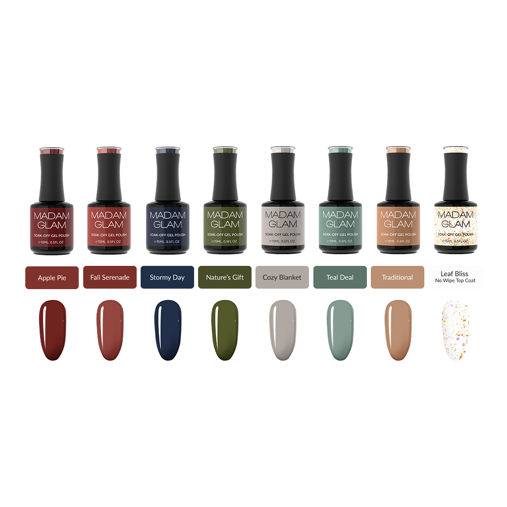 MADAM GLAM - Harvest Hues - FALL NAIL COLOR COLLECTION