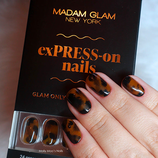 MADAM GLAM - Tortie - exPRESS-on nails