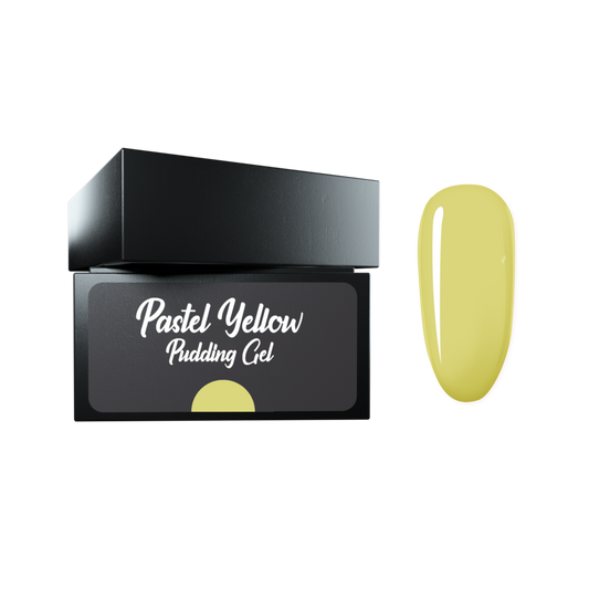MADAM GLAM - Pastel Yellow - PUDDING GEL NAIL POLISH