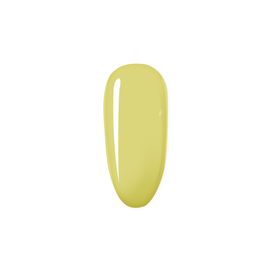 MADAM GLAM - Pastel Yellow - PUDDING GEL NAIL POLISH