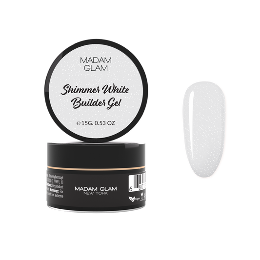MADAM GLAM - Shimmer White Builder Gel