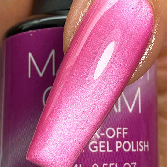 PINK CATS EYE GEL POLISH - Cherished Rose - MADAM GLAM