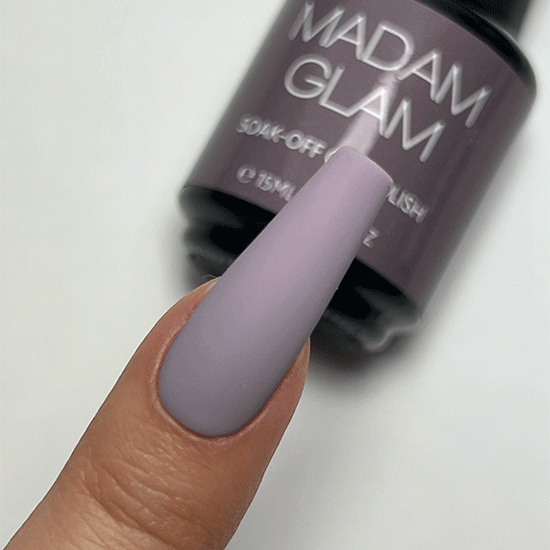PURPLE GEL NAIL POLISH - Divine Self - MADAM GLAM