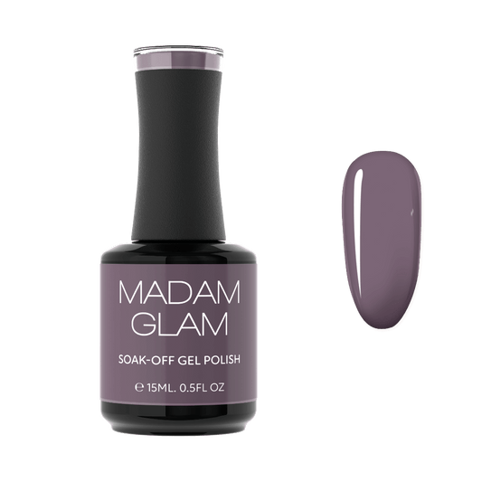 PURPLE GEL NAIL POLISH - Divine Self - MADAM GLAM