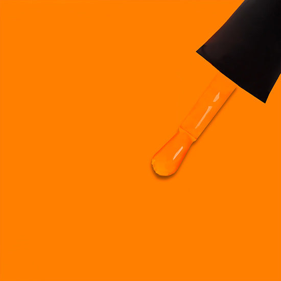 MADAM GLAM - Electric Tangerine - ORANGE GEL NAIL POLISH
