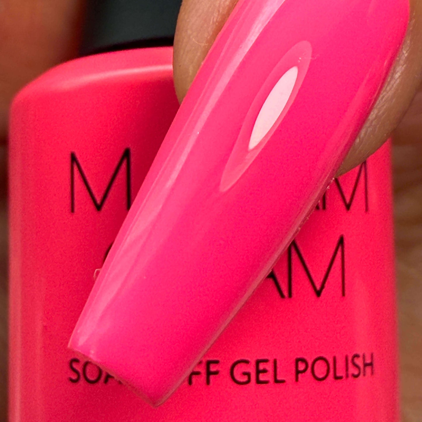 NEON PINK GEL NAIL POLISH - Barbieland - MADAM GLAM