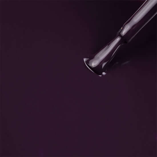 MADAM GLAM - Shadows - DARK PURPLE GEL NAIL POLISH
