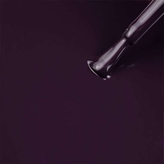 MADAM GLAM - Shadows - DARK PURPLE GEL NAIL POLISH