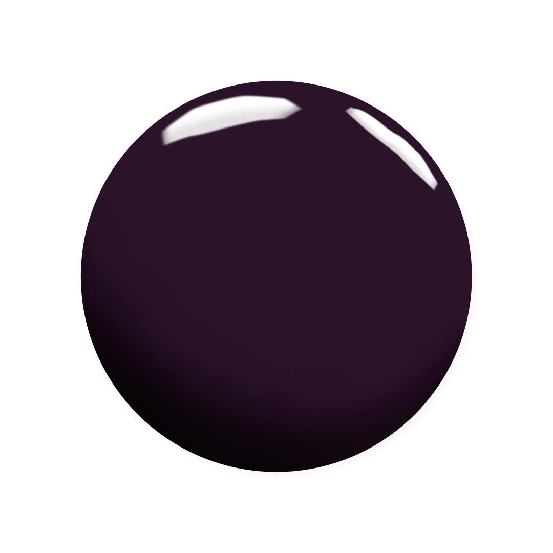 MADAM GLAM - Shadows - DARK PURPLE GEL NAIL POLISH