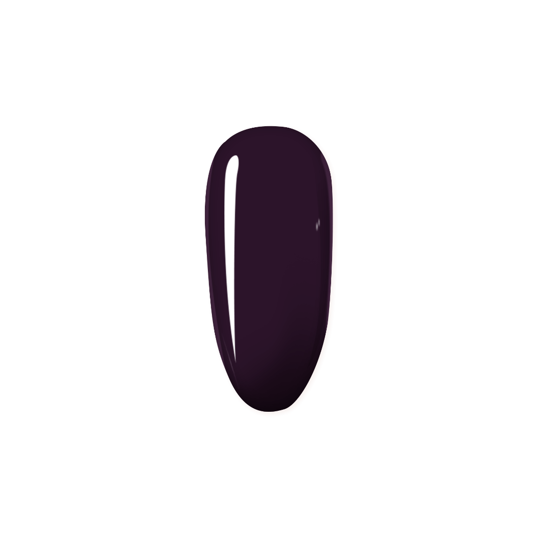 MADAM GLAM - Shadows - DARK PURPLE GEL NAIL POLISH