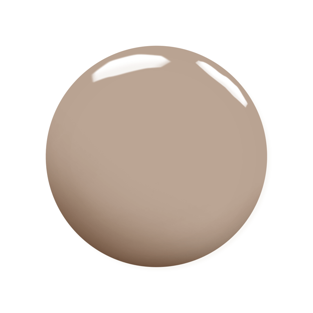 Beige color swatch on a white background