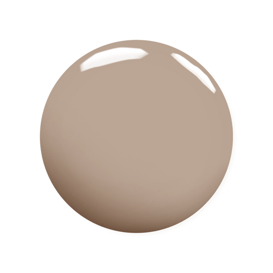 Beige color swatch on a white background