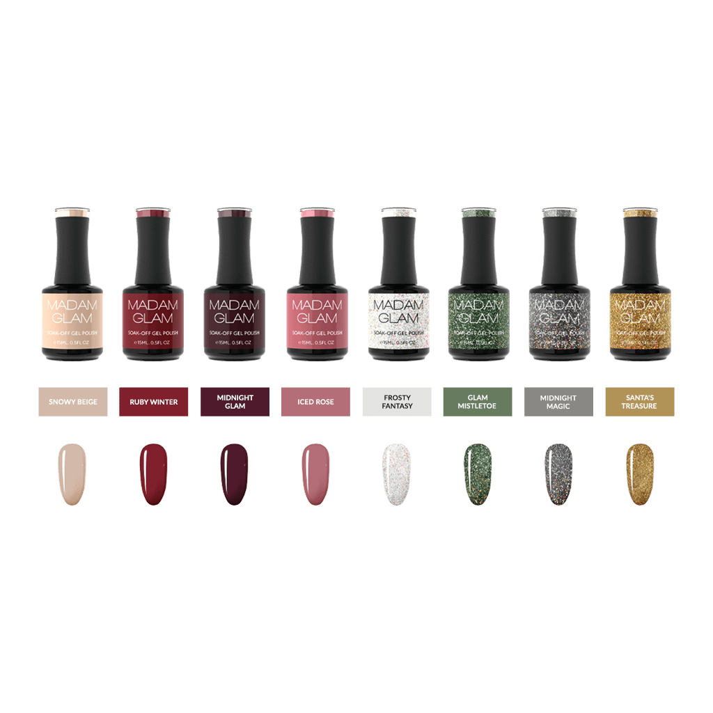 CHRISTMAS Nail Colors - Merry & Bright - MADAM GLAM