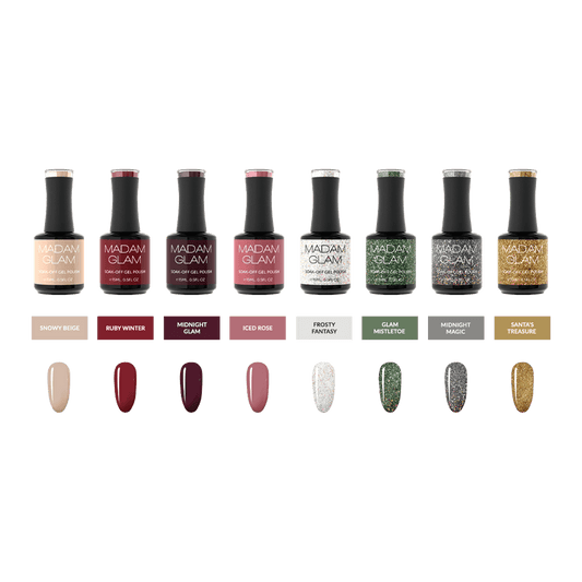 CHRISTMAS Nail Colors - Merry & Bright - MADAM GLAM