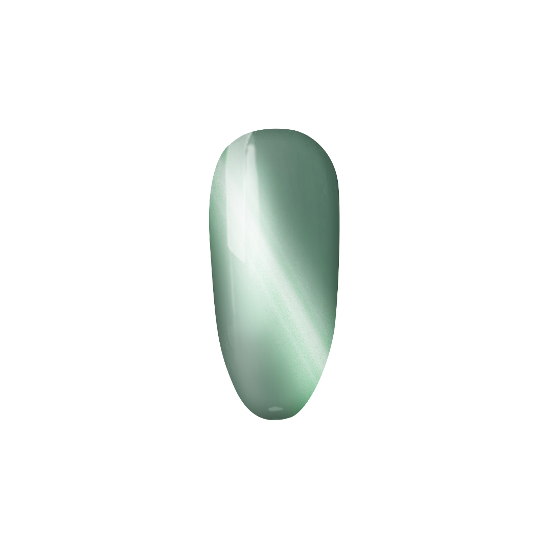 MADAM GLAM - Autumn Breath - GREEN CATS EYE GEL POLISH
