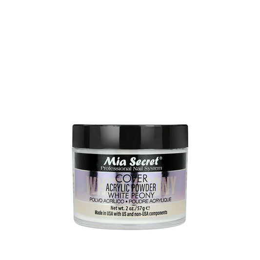 MIA SECRET Cover White Peony Acrylic Powder 2oz
