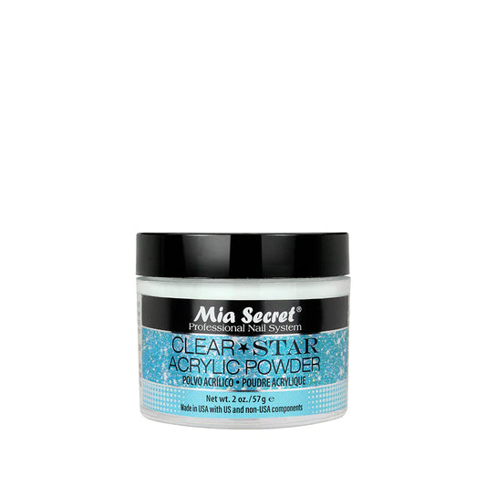 MIA SECRET Clear Star Acrylic Powder 2oz