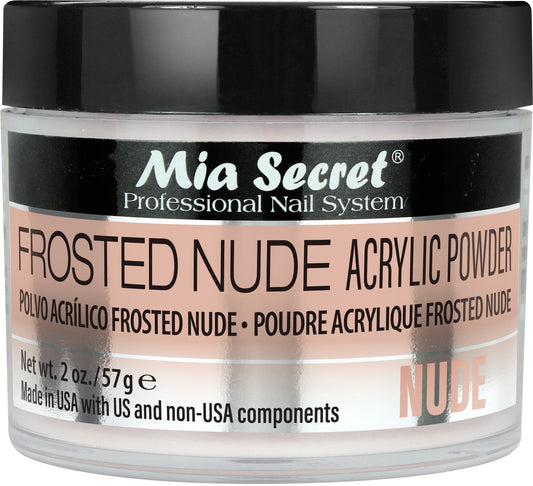 MIA SECRET Acrylic Powder 2oz FROSTED NUDE