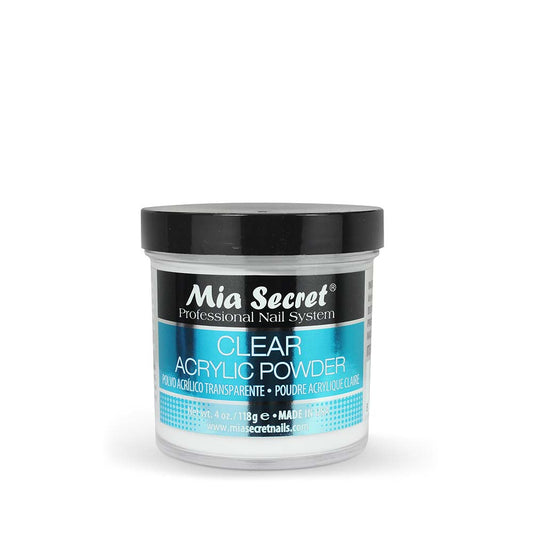 MIA SECRET Clear Acrylic Powder 4oz