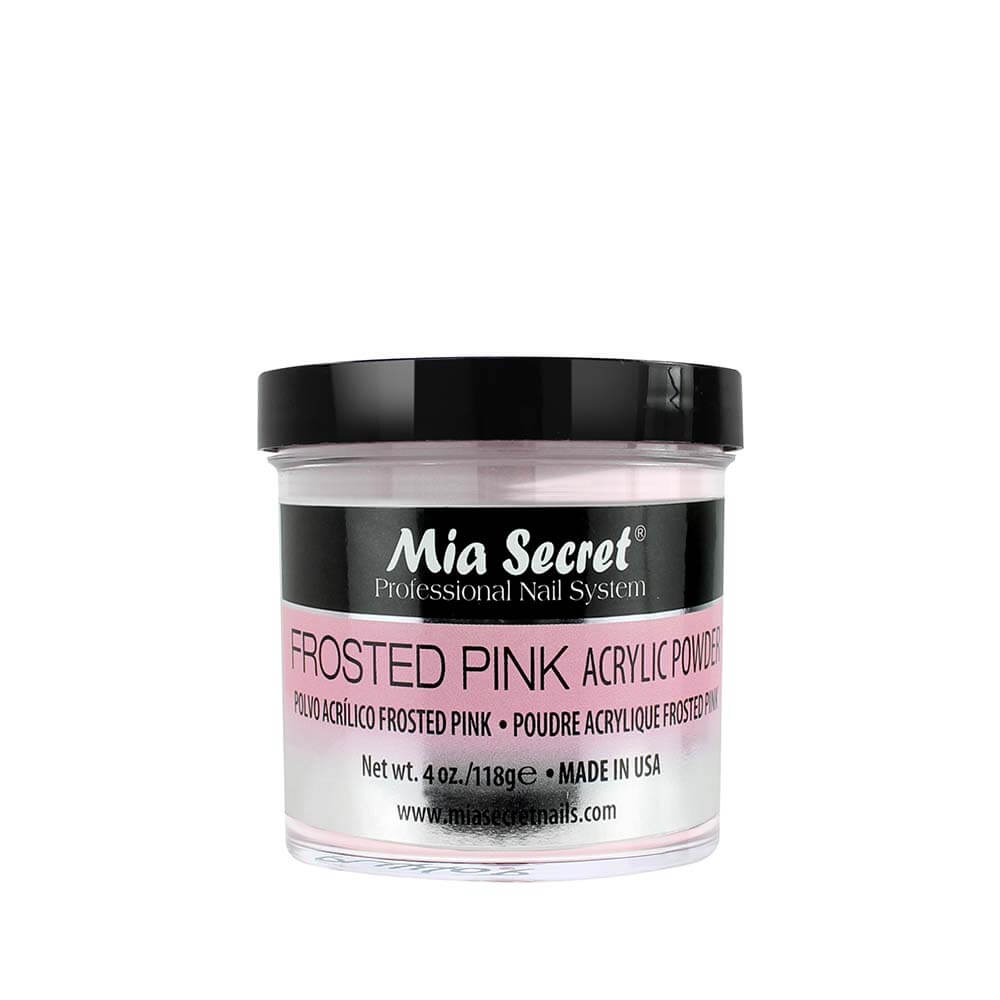 MIA SECRET Frosted Pink Acrylic Powder 4oz