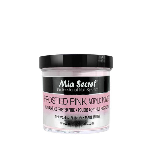 MIA SECRET Frosted Pink Acrylic Powder 4oz