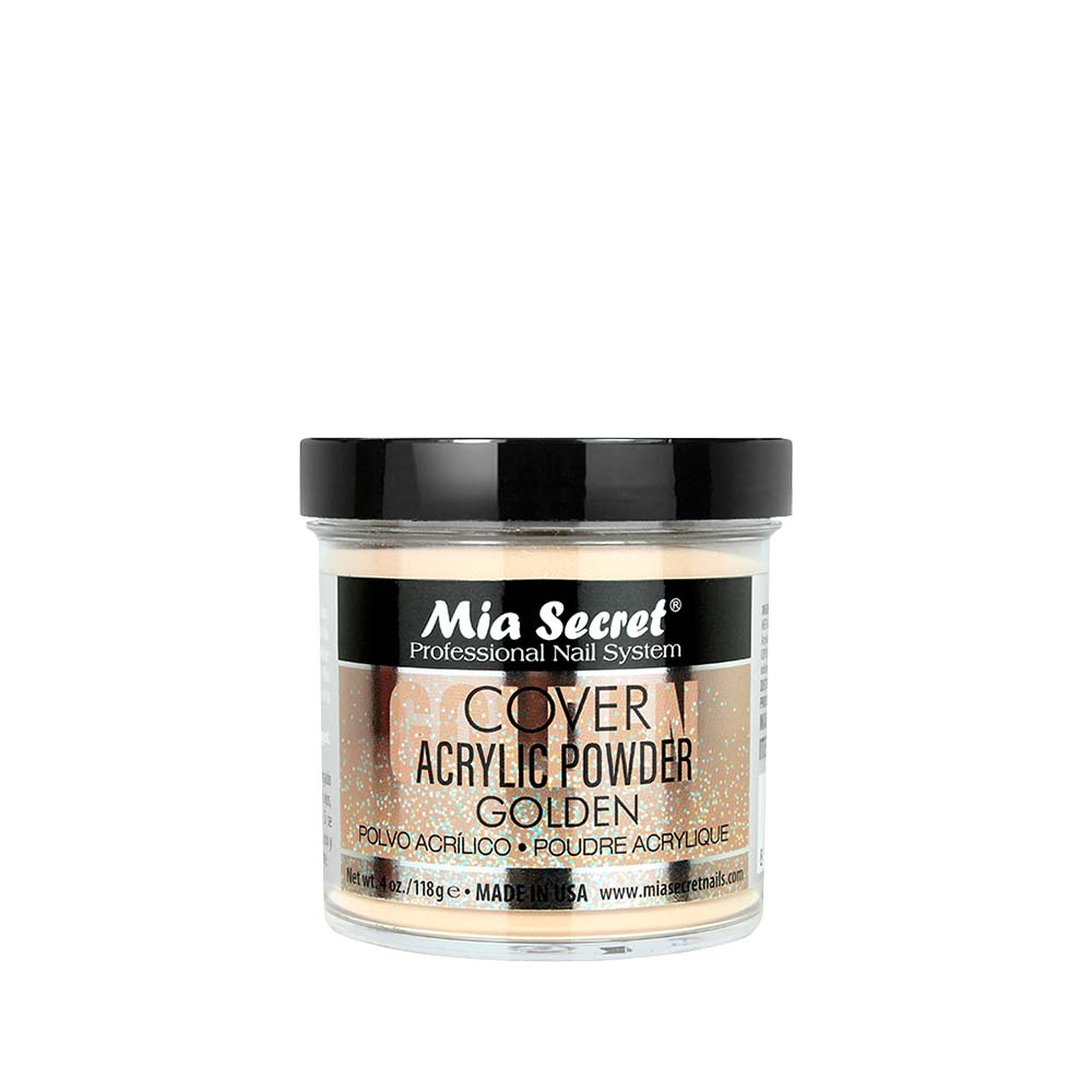 MIA SECRET Cover Golden Acrylic Powder 4oz