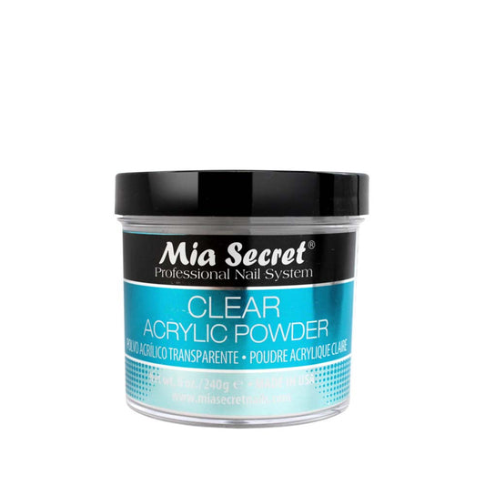 MIA SECRET Clear Acrylic Powder 8oz